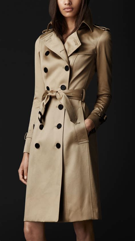 burberry prorsum sateen trench|Burberry trench jacket.